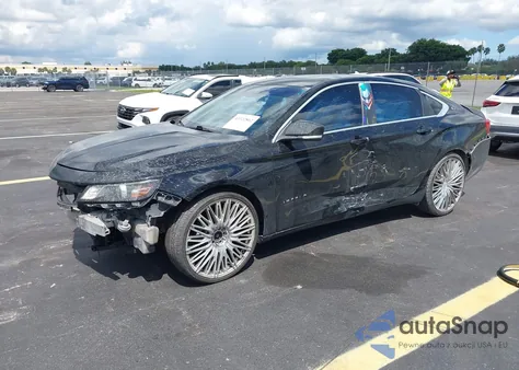 2015 Chevrolet Impala 2Lt из США, поврежденный, VIN 2G1125S37F9103619